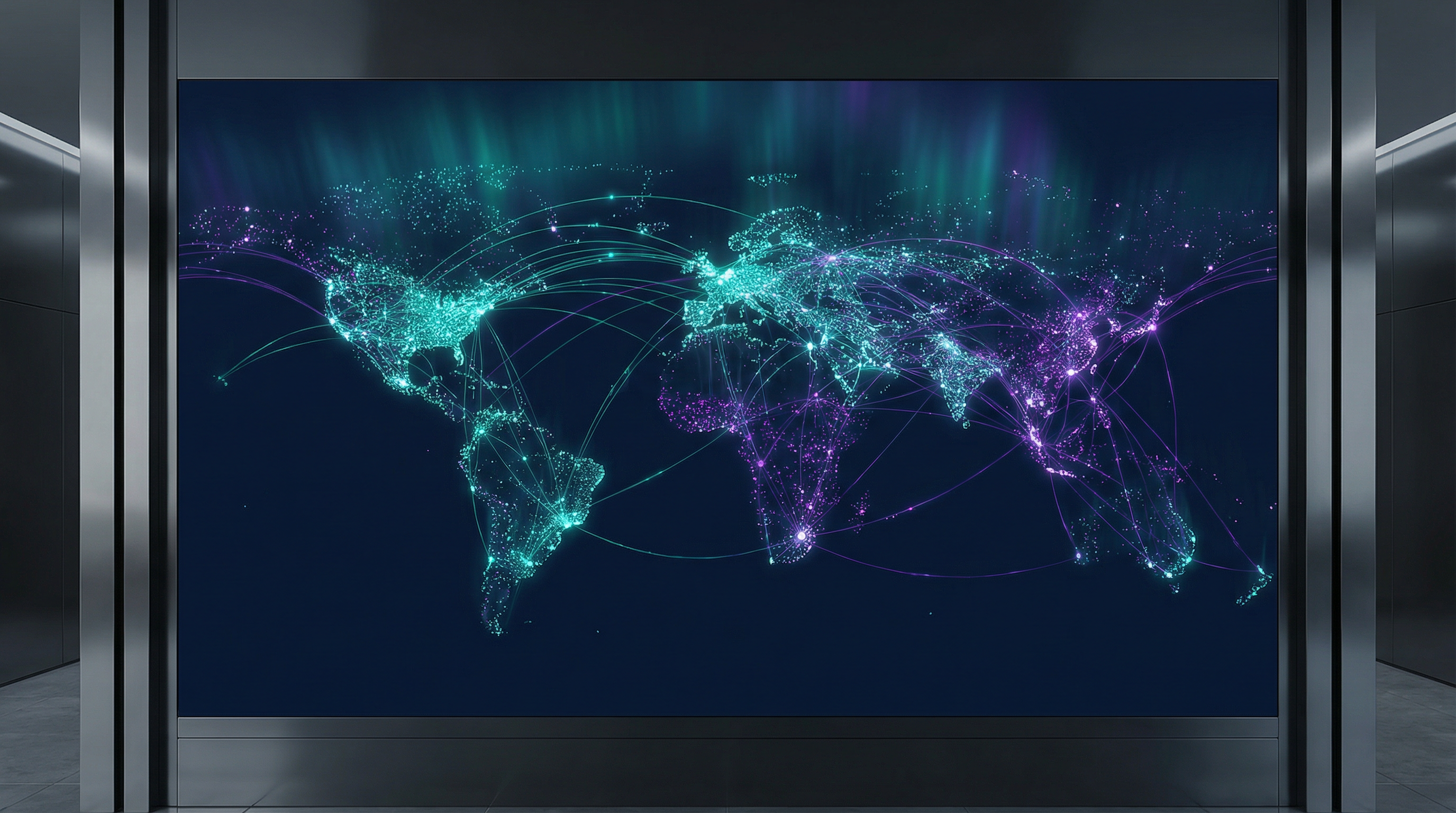 Numa global presence map